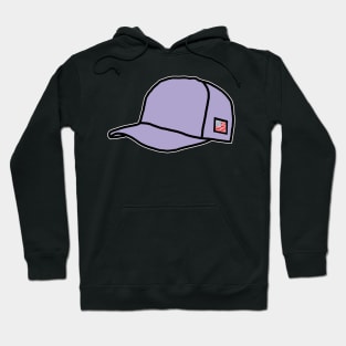 Trucker Hats Lavender Graphic Hoodie